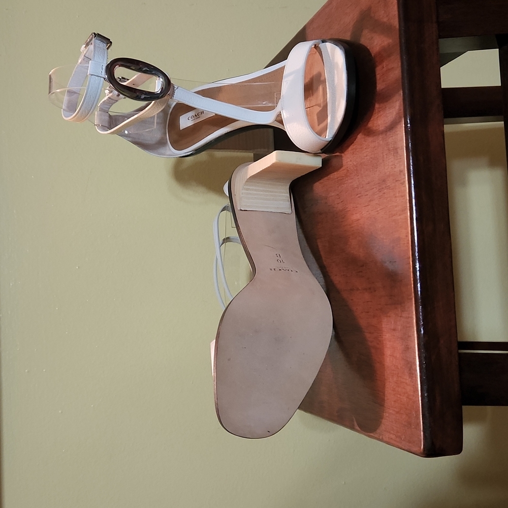 Coach heeled sandal - Picture 4 of 5